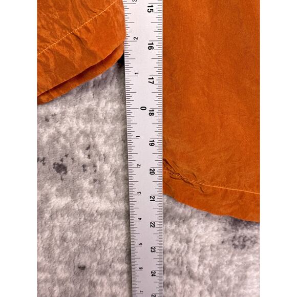 Anthropologie Jumpsuit Medium Womens Corey Lynn Calter Orange Cupro Wide Leg - Picture 6 of 9